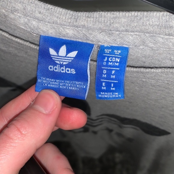 Adidas Three Stripe Life Tee - Picture 2 of 2